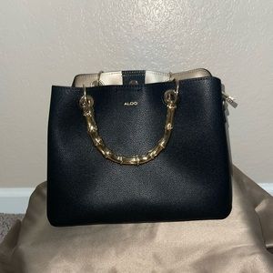 Aldo Gold Top Handle Bag
